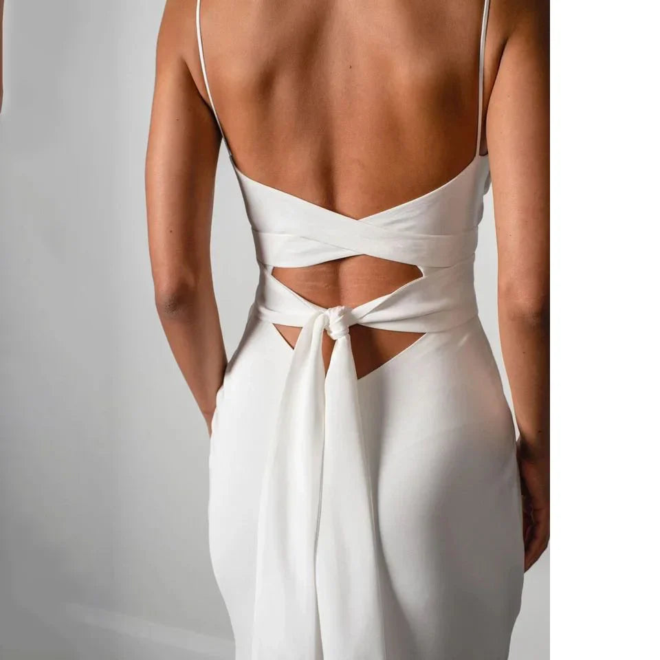 2 Piece Boho Wedding Dress