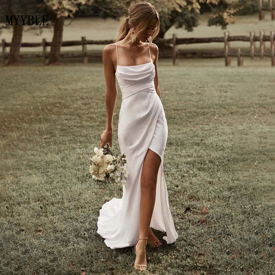 2 Piece Boho Wedding Dress