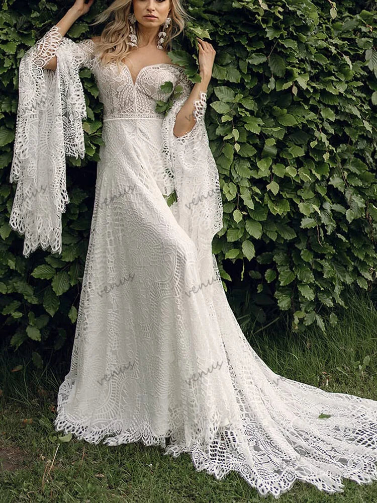 Boho Chic Wedding Dresses Plus Size – boho-wedding-dress.com